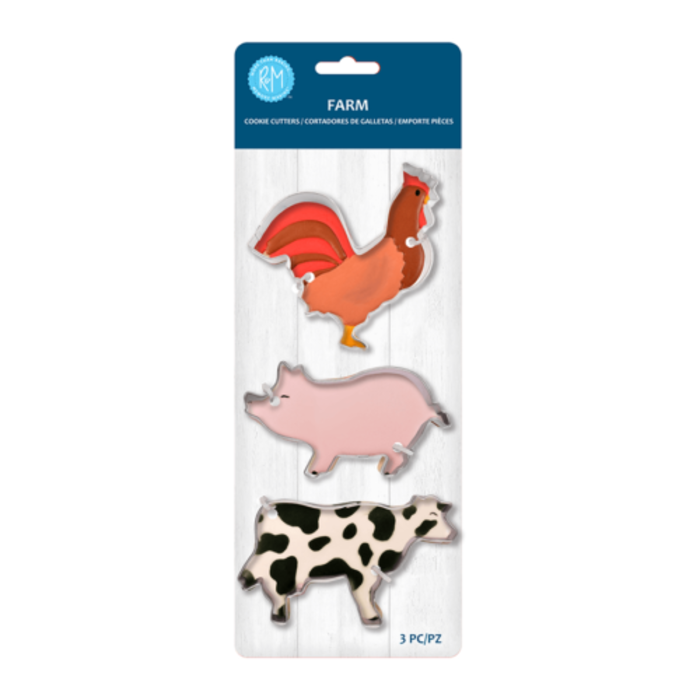 Farm Cookie Cutter Set 3 Piece
