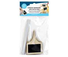 Cheese Markers with Pen 4 Pack