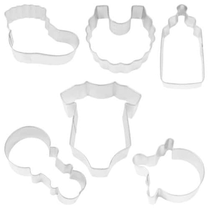 Baby Cookie Cutter Set 6 Piece