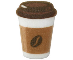 Mocha Coffee Edible Cupcake Toppers