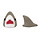 Shark Attack Edible Cupcake Toppers