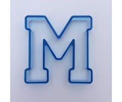 Block M Cookie Cutter