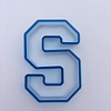 Block S Cookie Cutter