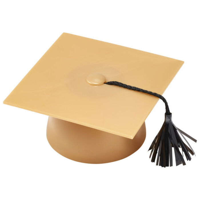 Large Graduation Cap Gold