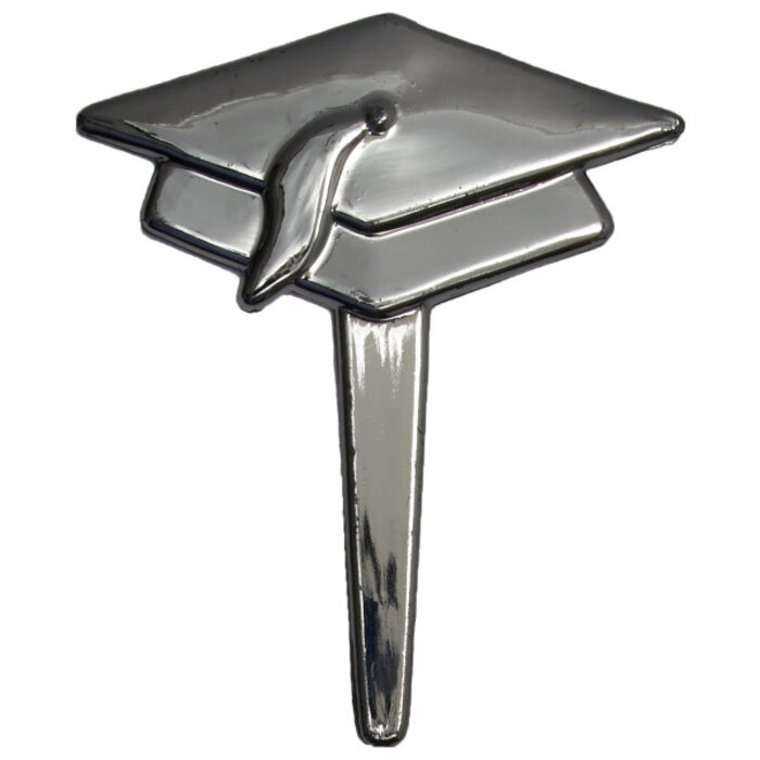 Graduation Hat Shaped Cupcake Toppers - Cupcake Picks
