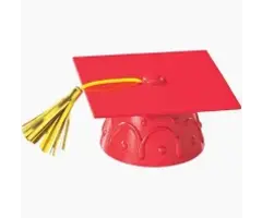Graduation Cap Red