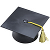 Graduation Cap Black