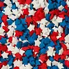 Red, White and Blue Star Quins  1 oz