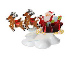 Santa's Sleigh and Reindeer