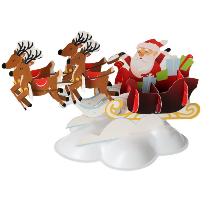 Santa's Sleigh and Reindeer