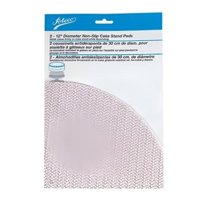 12" Diameter Non-Slip Cake Pads 2 Pack