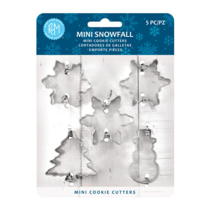 Snowfall Mini Cookie Cutter Set  6 Piece