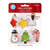 Mini Christmas Cookie Cutter Set 6 Piece