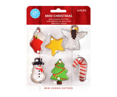 Mini Christmas Cookie Cutter Set 6 Piece