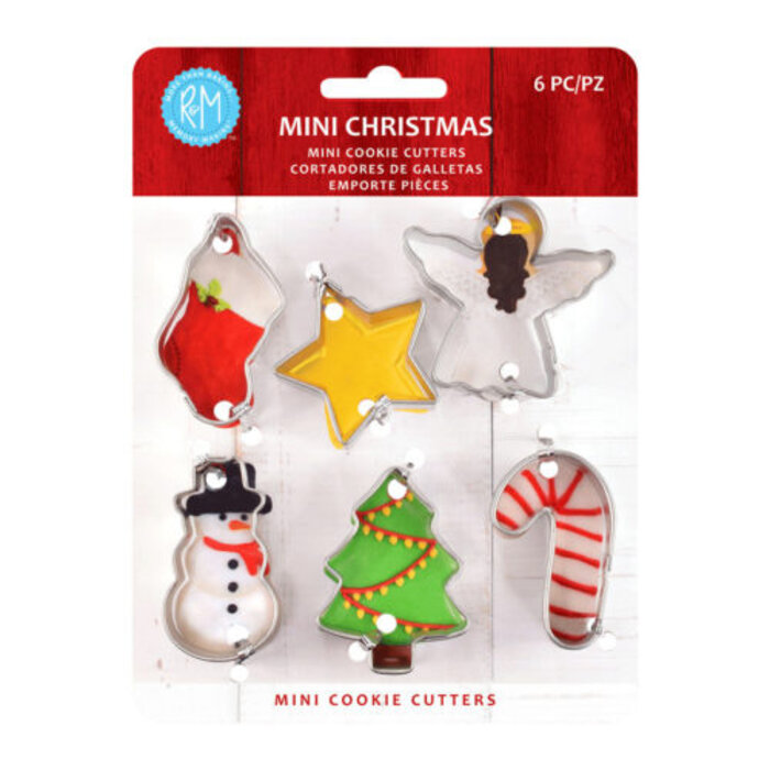 Mini Christmas Cookie Cutter Set 6 Piece