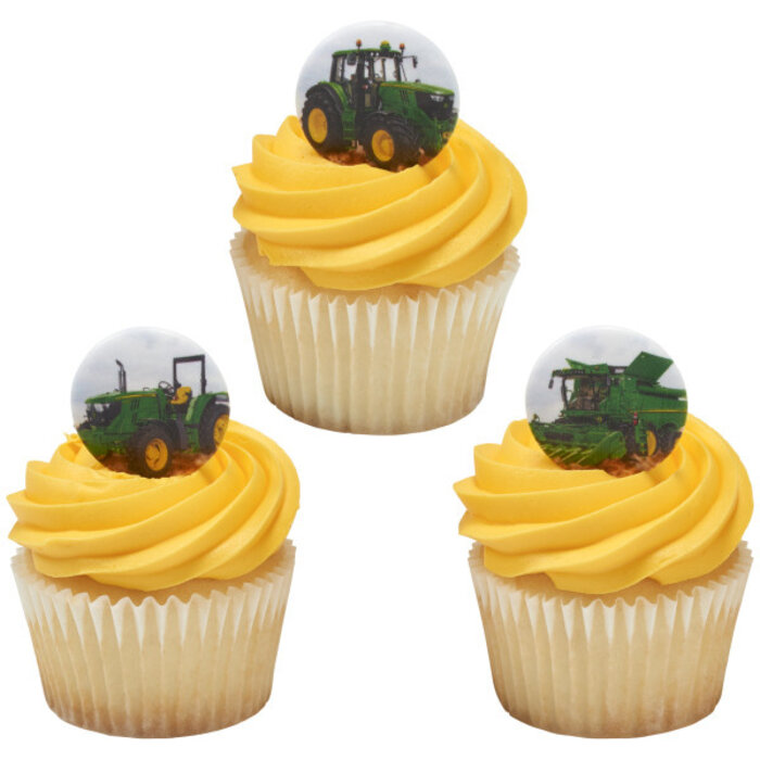 John Deere Cupcake Rings