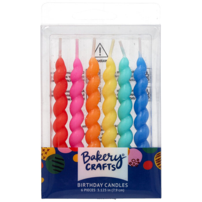 Bright Twirl Candles
