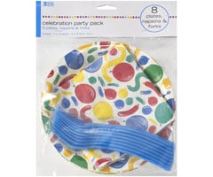 Party Pack Balloons 8 Piece