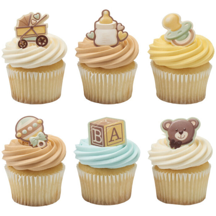 Assorted Baby Cupcake Rings