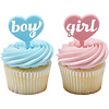 Boy and Girl Cupcake Picks