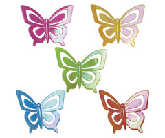 Iridescent Butterflies 2 Pack