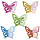 Iridescent Butterflies 2 Pack