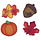 Sweet Fall Decor 4 count