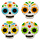 Day of the Dead Edilbe Cupcake Toppers