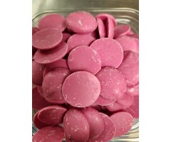 Pink chocolate coating by Merckens 1 pound