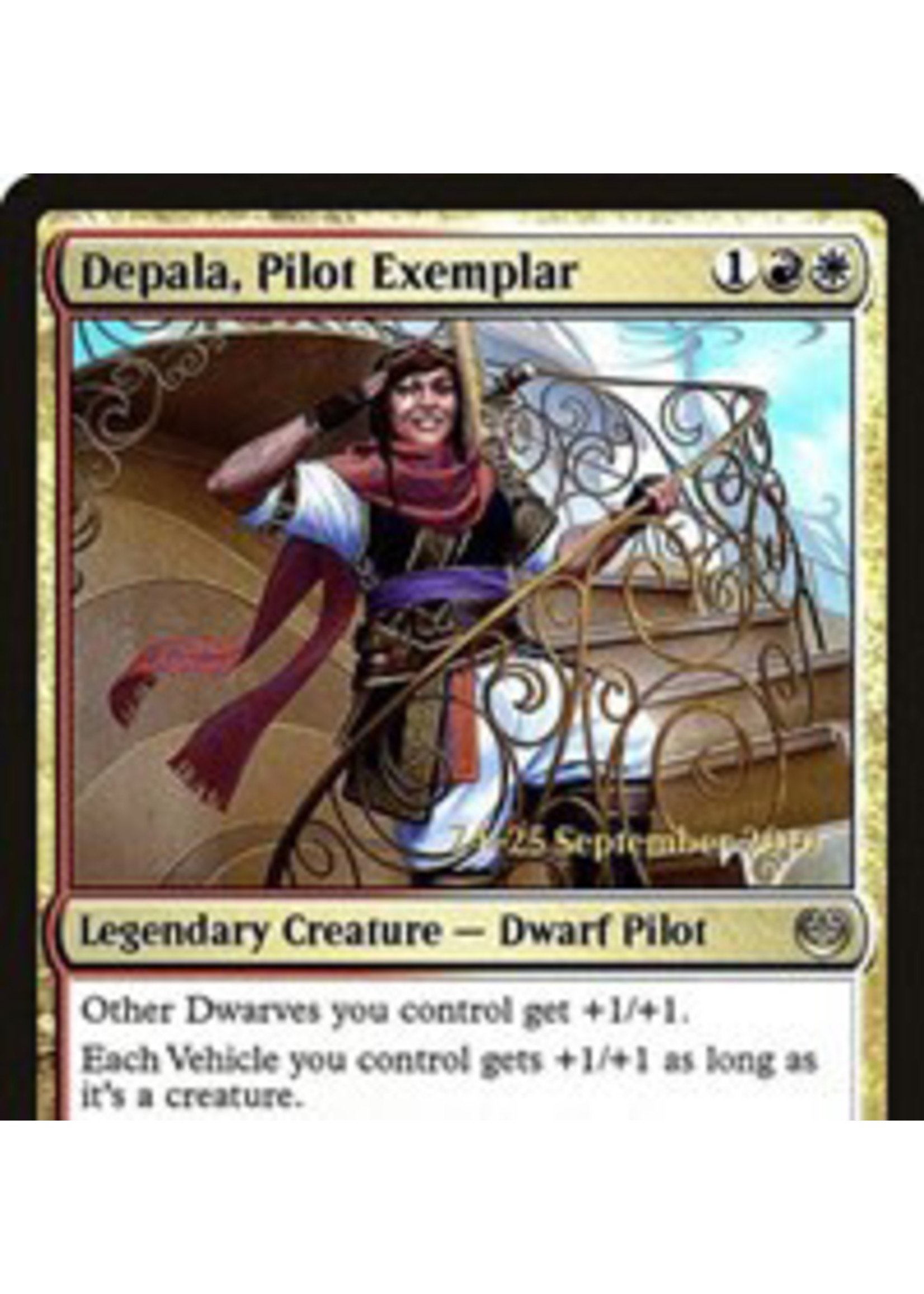 Depala, Pilot Exemplar/ Legendary Creature Dwarf Pilot