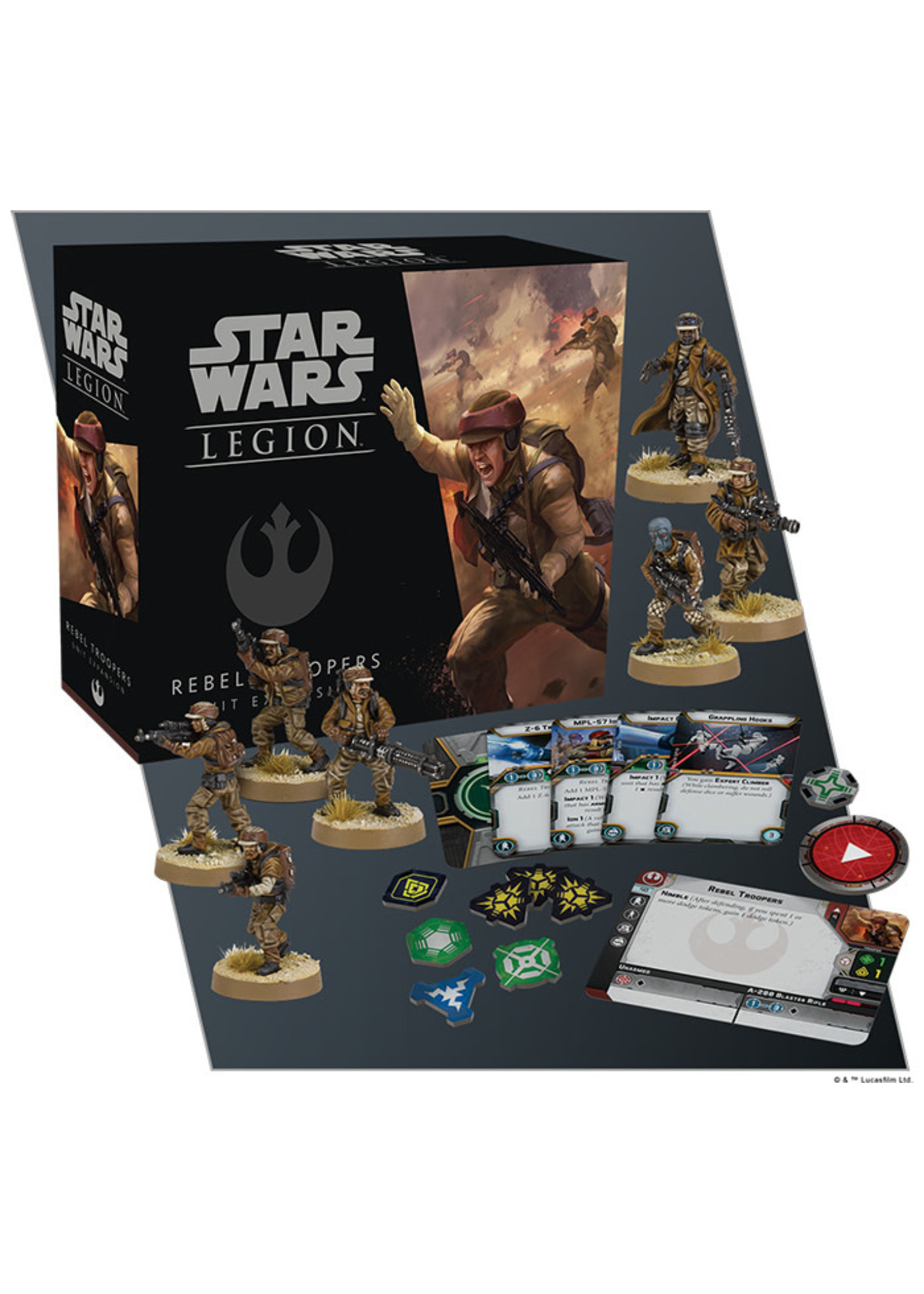 Star Wars Legion - Rebel Troopers Unit Expansion