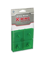 STAR WARS X-WING BASES & PEGS GREEN