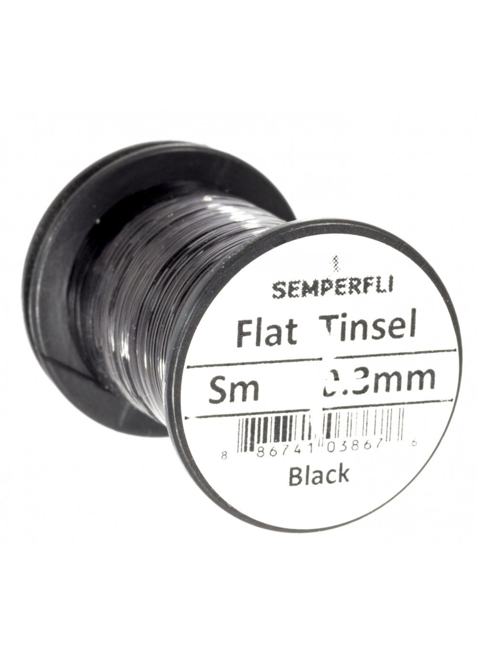 Semperfil Flat Tinsel Large Silver