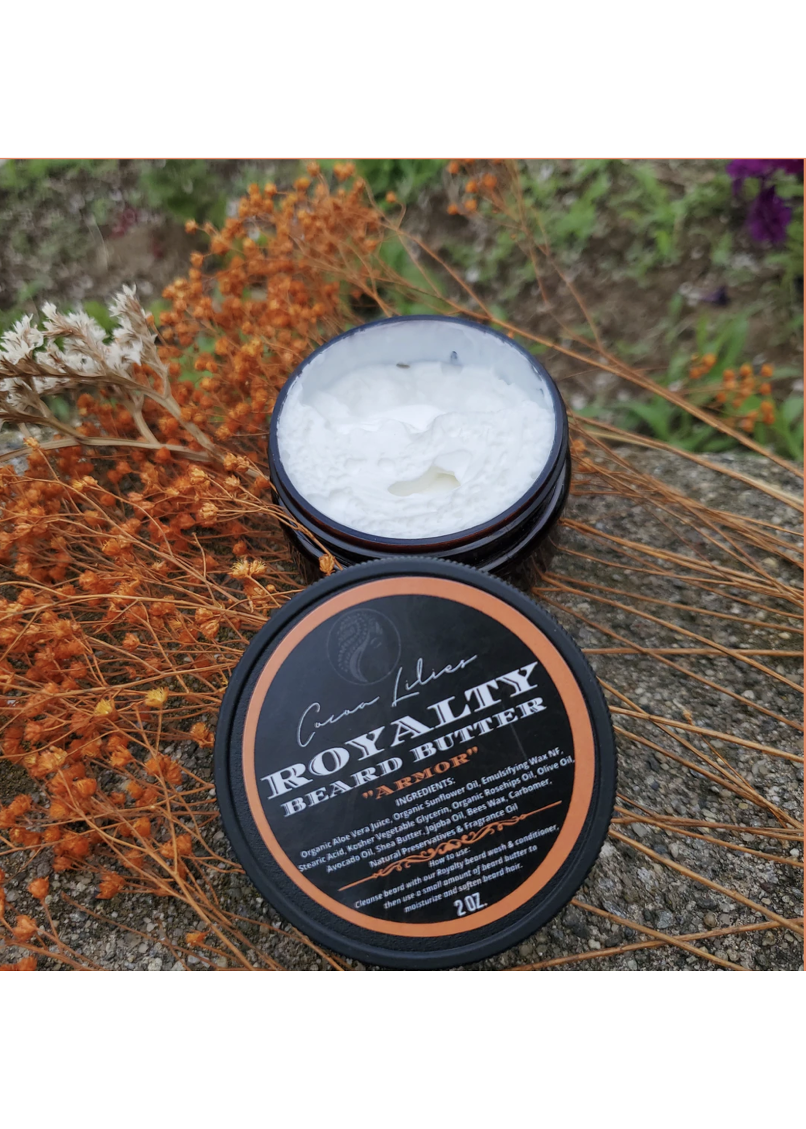 Cocoa Lilies Royalty Beard Butter "Amour"