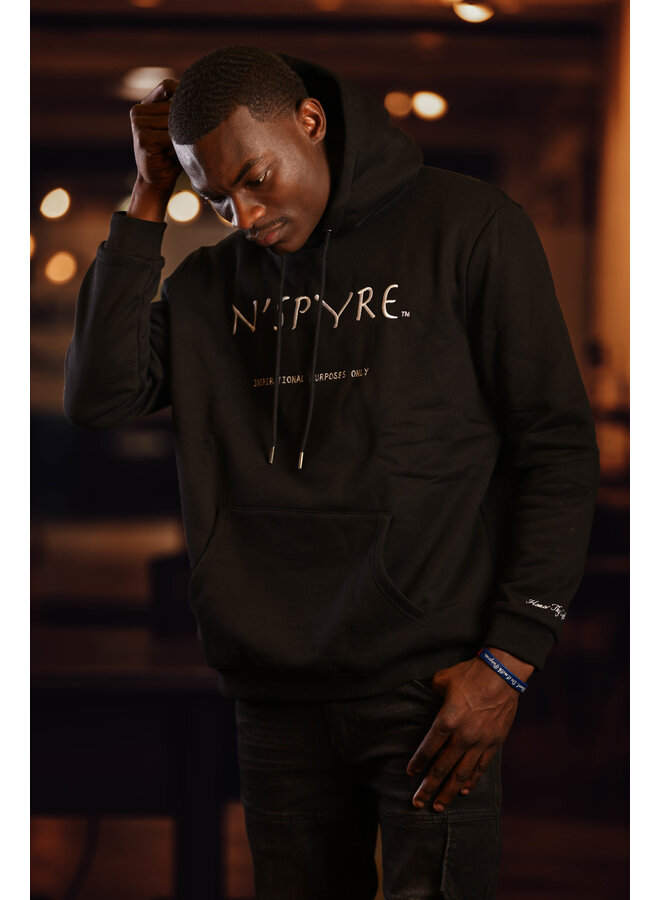 N'Spyre Black Hoodie