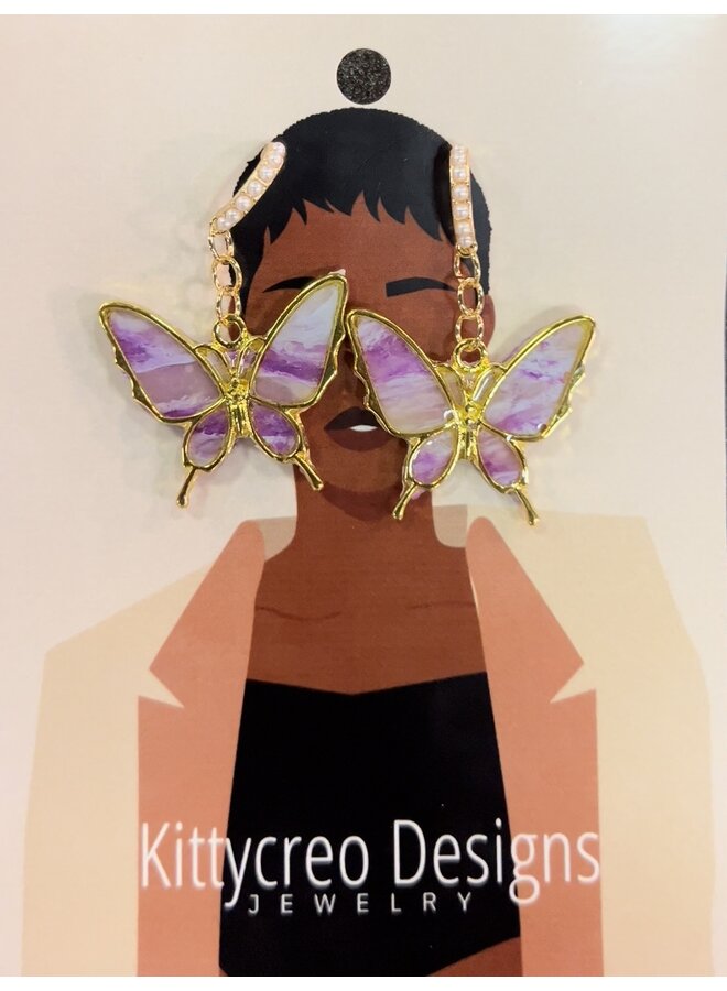 Kittycreo Designs Jewlery: Dangle Earrings