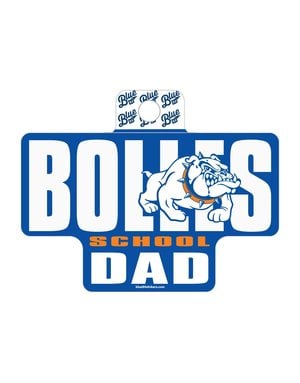 Blue84 Bolles Dad Sticker