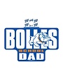 Blue84 Bolles Dad Sticker