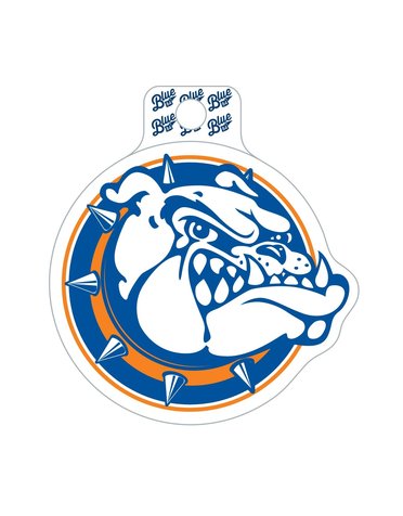 Blue84 BullDog Head Sticker