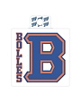 Blue84 B Bolles Sticker