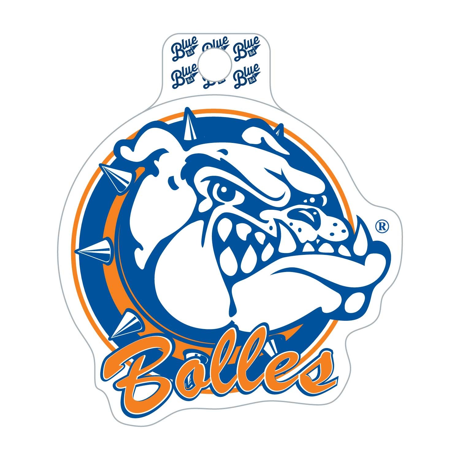 Blue84 Bolles Bulldog Decal