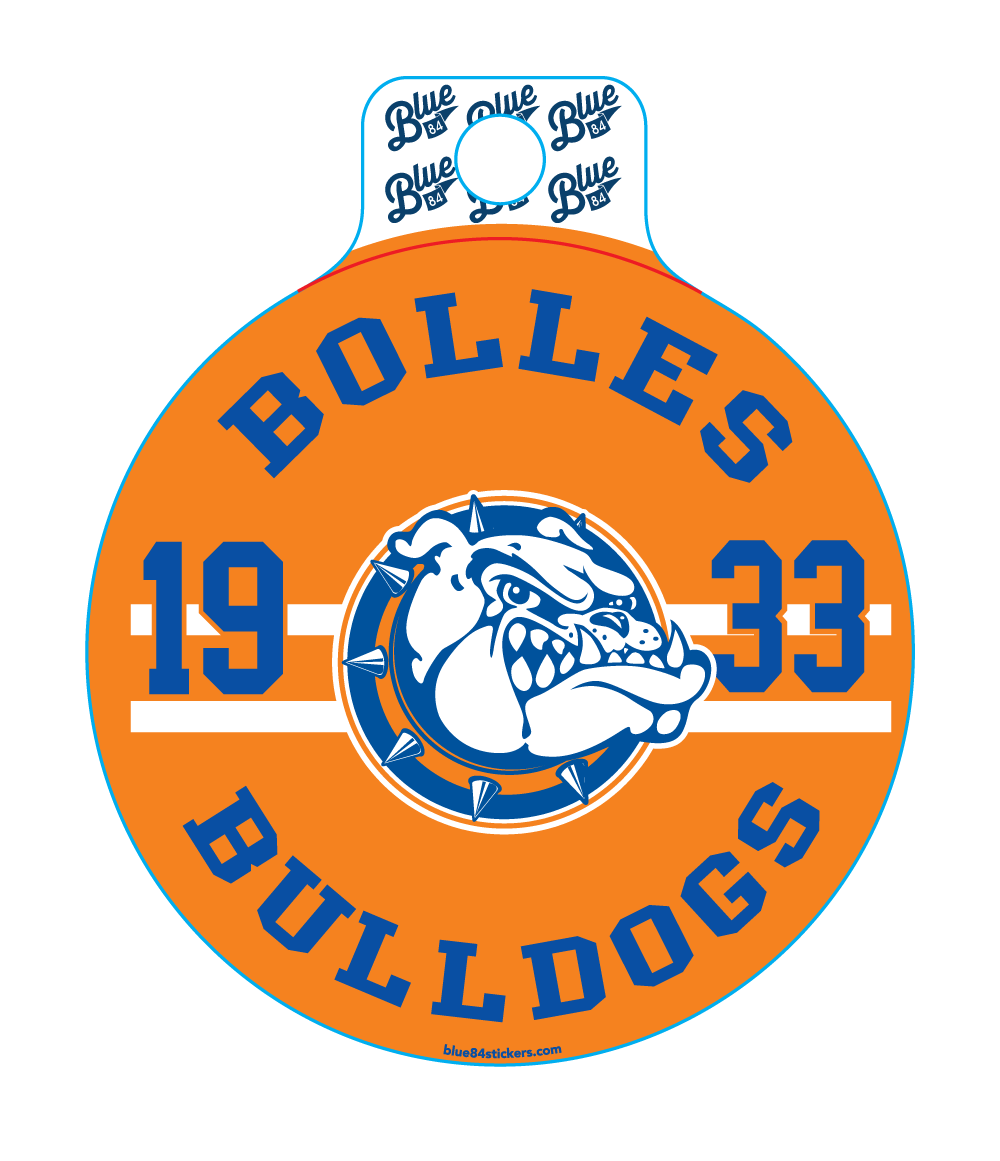 Blue84 Bolles Bulldogs Decal