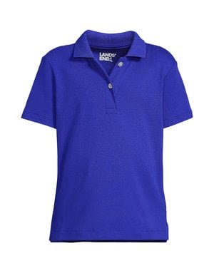 Lands End Lands End G FF SS Interlock Polo 529347BP6