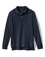 Lands End Lands End K LS Interlock Polo 529188BPX