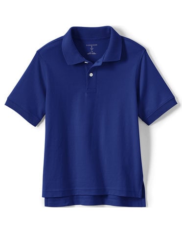 Lands End Lands End K SS Interlock Polo 529185bp6