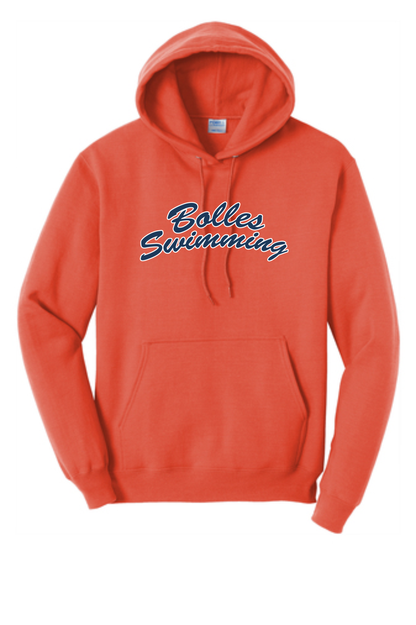 Bolles Orange Swimming Hoodie - The Bolles School