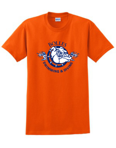 First Coast Graphics Swimming S&D Orange T