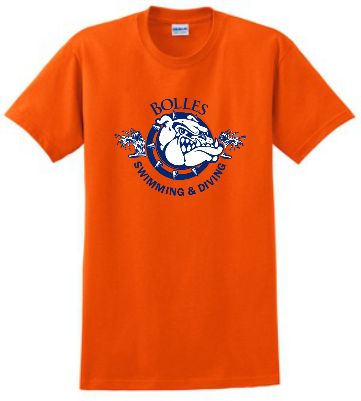 First Coast Graphics Swimming S&D Orange T