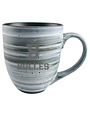 LXG LXG Gray Striped Mug
