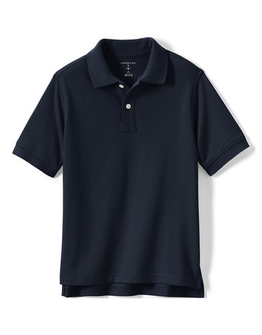 Lands End Lands End K SS Perf Mesh Polo 529187BP5
